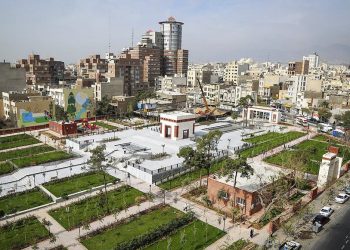 طراحی باغ ایرانی منطقه 11 (باغ دامپزشکی)